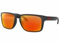 Oakley Herren Holbrook XL 941704 Sonnenbrille, Mehrfarbig (Matte Black), 59