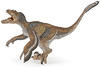 PAPO 55055 Velociraptor Mit Federn, Spiel, Ingwer-Grün
