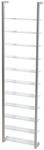 Spinder Design CD Wandregal Cubic Nickel 418 CDs