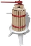 vidaXL Obstpresse 6L Weinpresse Saftpresse Obstm&uuml;hle Maischepresse Entsafter