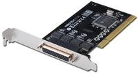 DIGITUS IO-Karte - PCI - Serielle Schnittstellen-Karte - 4-Port DSUB-9 -...