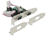 Delock PCI Express Karte zu 2 x Seriell RS-232 High Speed 921K mit