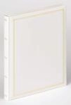 walther design Fotoalbum weiss Selbstklebealbum SelbstklebealbumKunstleder mit