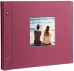 goldbuch 26808 Schraubalbum Bella Vista, Fotoalbum 30 x 25 x 2 cm, Fuchsia