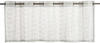 Elbersdrucke halbtransparente Bistrogardine Network 09 beige 48 x 140 cm