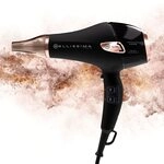 Imetec 11665 P5 3800 Haartrockner, Leistung 2300 Watt, Schwarz/Rosa
