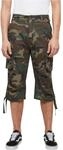 Brandit Urban Legend 3/4 Shorts | 3/4 Short mit mehreren Taschen, Kordelzug an Taille