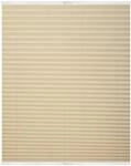 Lichtblick Plissee Blickdicht ohne Bohren Creme 110 cm x 130 cm (B x L)