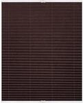 Lichtblick Plissee Blickdicht ohne Bohren Braun 65 cm x 130 cm (B x L)