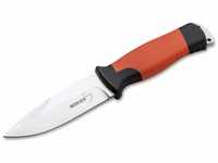 Böker Plus Outdoorsman XL Feststehendes Messer aus 12C27-Stahl und Gummi in der
