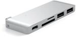 SATECHI 5-in-1 USB-C Kombi Hub, Aluminium Multiport Adapter mit 2X USB-A 3.0,