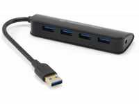 Conceptronic C4PUSB3 4-Port USB 3.0 Hub - USB 3.0 SuperSpeed ​​5Gbps