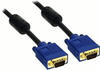 InLine 17720S S-VGA Kabel Premium, 15pol HD Stecker / Stecker, schwarz, 20m