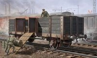 Trumpeter 01517 Modellbausatz German Railway Gondola