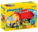 PLAYMOBIL 1.2.3 70126 Kipplaster, Steine Aufladen und Wieder abkippen mit kippbarem