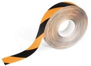 Durable Bodenmarkierungsband Duraline, zweifarbiges Warnklebeband zur Kennzeichnung,