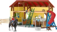 Schleich 42485 Pferdestall, f&uuml;r Kinder ab 3+ Jahren, Farm World - Spielset