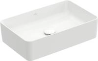 Villeroy & Boch Collaro Aufsatzwaschbecken, 560 x 360 mm, ohne Hahnloch, ohne