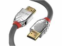 LINDY 37876 10m Standard HDMI Kabel, Cromo Line, anthrazit