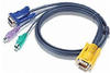 Aten 2L-5203P VGA-Kabel Schwarz