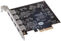 Sonnet Allegro Pro USB 3.2 PCIe Card (4x10Gb Charging Ports) - PCIe Soundkarte