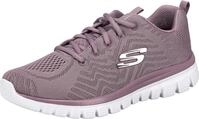 Skechers Damen Graceful Get Connected Sneakers, Lavender, 39 EU