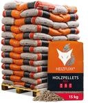 HEIZFUXX Red ENplus A1 Holzpellets Hartholz 975 kg (65 x 15 kg) 1 Palette