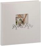 goldbuch 08 388 Hochzeitsalbum Mr. & Mrs, Fotoalbum mit 60 wei&szlig;en Seiten