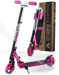 Apollo Skyracer City Roller mit LED Leuchtr&auml;dern, Roller f&uuml;r Kinder ab 6 Jahre,
