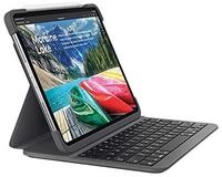 Logitech Slim Folio PRO Tastatur f&uuml;r Handy AZERTY Schweiz Graphit Bluetooth -