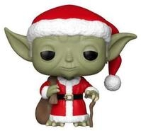 Funko Pop! Bobble: Star Wars: Holiday Santa Yoda - Vinyl-Sammelfigur - Geschenkidee -