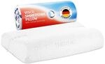 Kopfkissen 40x80 HADAR Wave, h&ouml;henverstellbar, ergonomisches HWS Nackenst&uuml;tzkissen