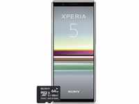 Sony Xperia 5 Bundle, 6.1” FHD+ HDR OLED 21:9 Display, 6GB RAM, 128GB Speicher,