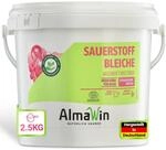AlmaWin&reg; Sauerstoffbleiche Pulver [2,5kg] f&uuml;r strahlend wei&szlig;e W&auml;sche ab 30&deg;C,