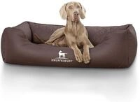 Knuffelwuff Orthop&auml;disches Hundebett Madison aus laser-gestepptem Kunstleder XL 105