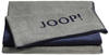 Joop! Plaid Uni-Doubleface | Graphit-Marine - 150 x 200 cm
