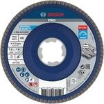 Bosch Professional gerade F&auml;cherschleifscheibe Best (f&uuml;r Metall, X-LOCK, X571,