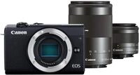 Canon EOS M200 Systemkamera Geh&auml;use - mit Objektiven EF-M 15-45mm F3.5-6.3 IS STM +