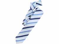 Venti Krawatte gestreift helles Mittelblau Einheitsgröße