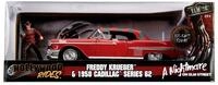 Jada Toys Freddy Kr&uuml;ger 1958 Cadillac Series 62, Auto, Spielzeugauto aus Die-cast,