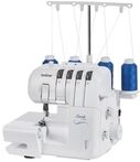 Brother 2104D Overlock N&auml;hmaschine, Wei&szlig;