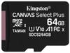 Kingston Canvas Select Plus microSD Speicherkarte, SDCS2/64GB Class 10 (inkl. SD