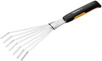 Fiskars Hand-F&auml;cherbesen mit 7 Zinken, L&auml;nge: 44,3 cm, Breite: 12,5 cm 