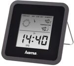 Hama digitale Wetterstation (Raumthermometer, Hygrometer, digitale Anzeige von