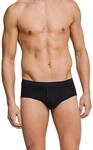 Schiesser Herren Sportslip Slip, Schwarz (000-schwarz), 7 EU