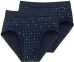Schiesser Herren Slip Sportslip Feinripp mit Eingriff Doppelpack - 225167
