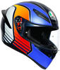AGV Helm K1 Multi Power Matt Dark Blau/Orange/Wh S