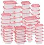 Rosenstein & S&ouml;hne Tupperdosen Set: 120-teiliges XXL-Frischhaltedosen-Set BASIC (60