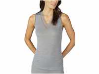 Mey Tagwäsche Serie Silk Touch Wool Damen Tops breiter Träger Mid Grey Melange