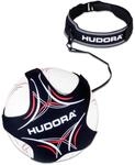 HUDORA Fu&szlig;ball Rebound Trainer, Fu&szlig;ball Rebounder - 71705, schwarz/rot,